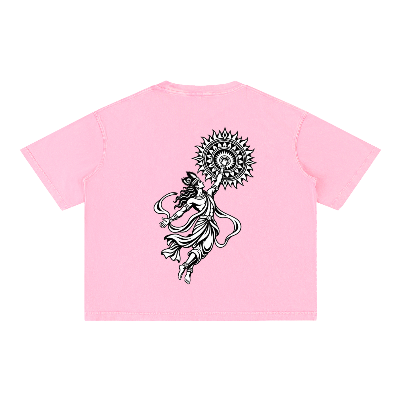 Sudharshan - Mineral Wash Boxy Cotton T-Shirt