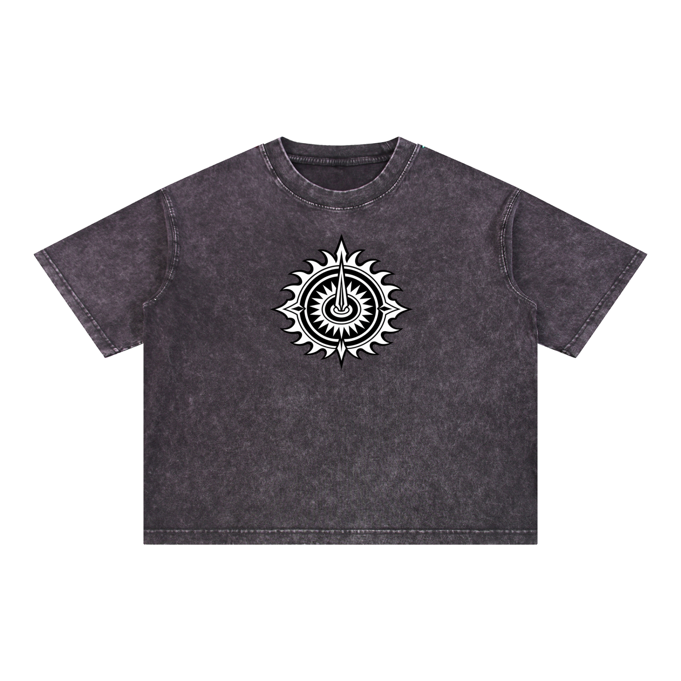 Sudharshan - Mineral Wash Boxy Cotton T-Shirt
