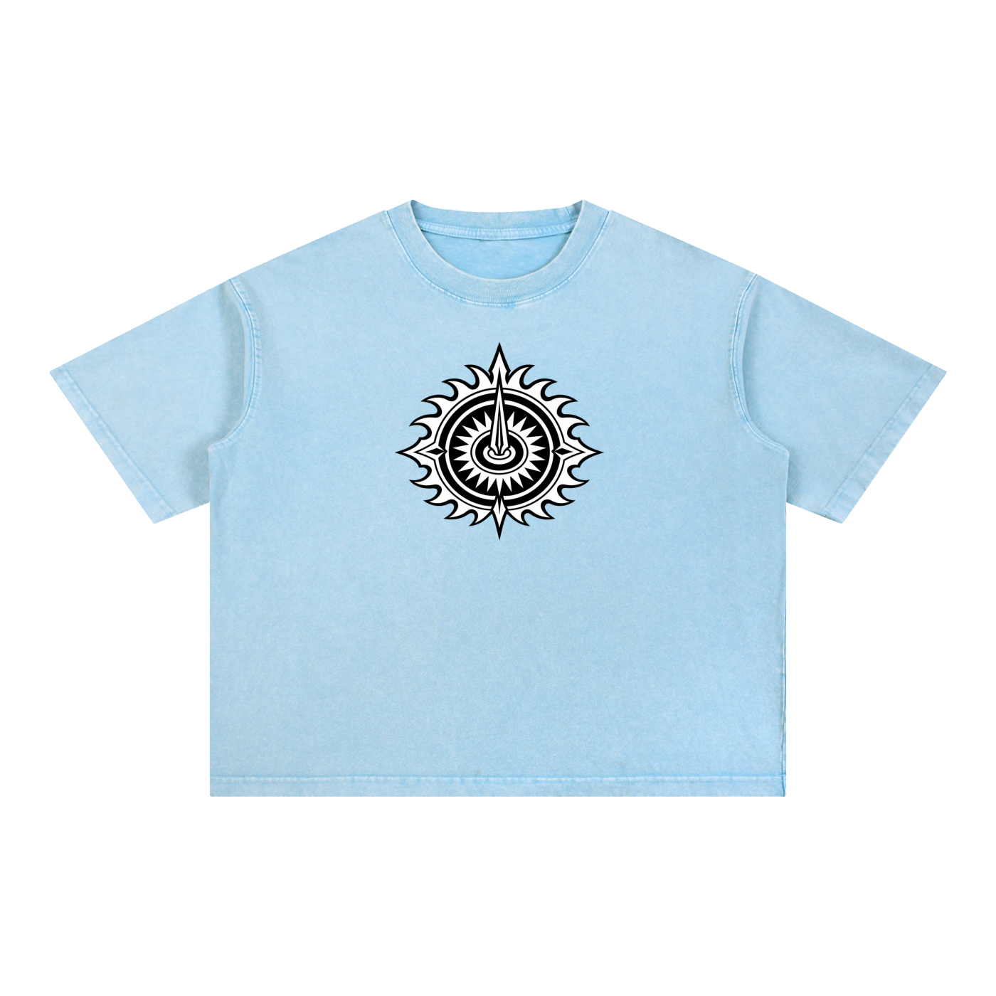 Sudharshan - Mineral Wash Boxy Cotton T-Shirt