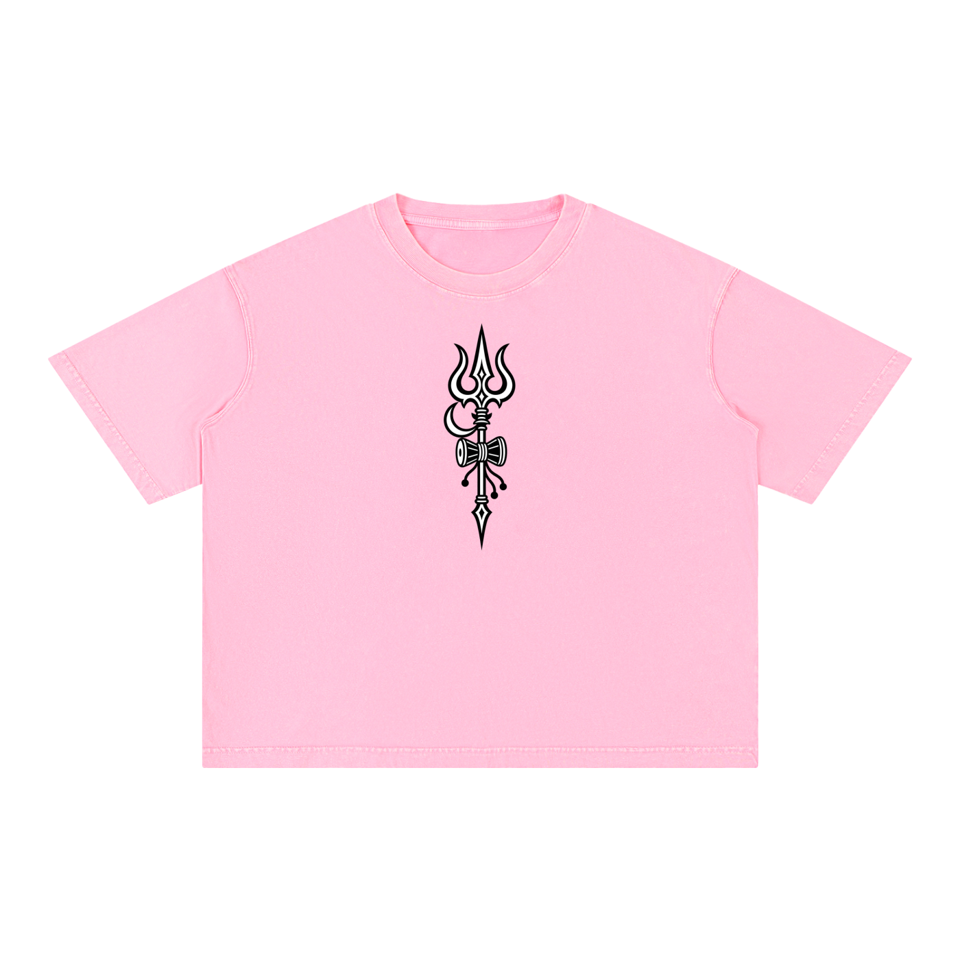 Rudra - Mineral Wash Boxy Cotton T-Shirt