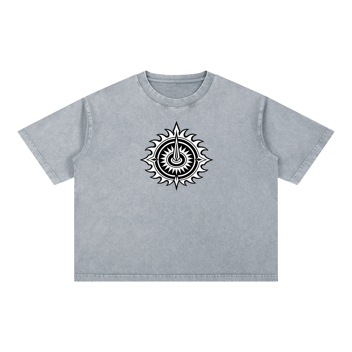 Sudharshan - Mineral Wash Boxy Cotton T-Shirt