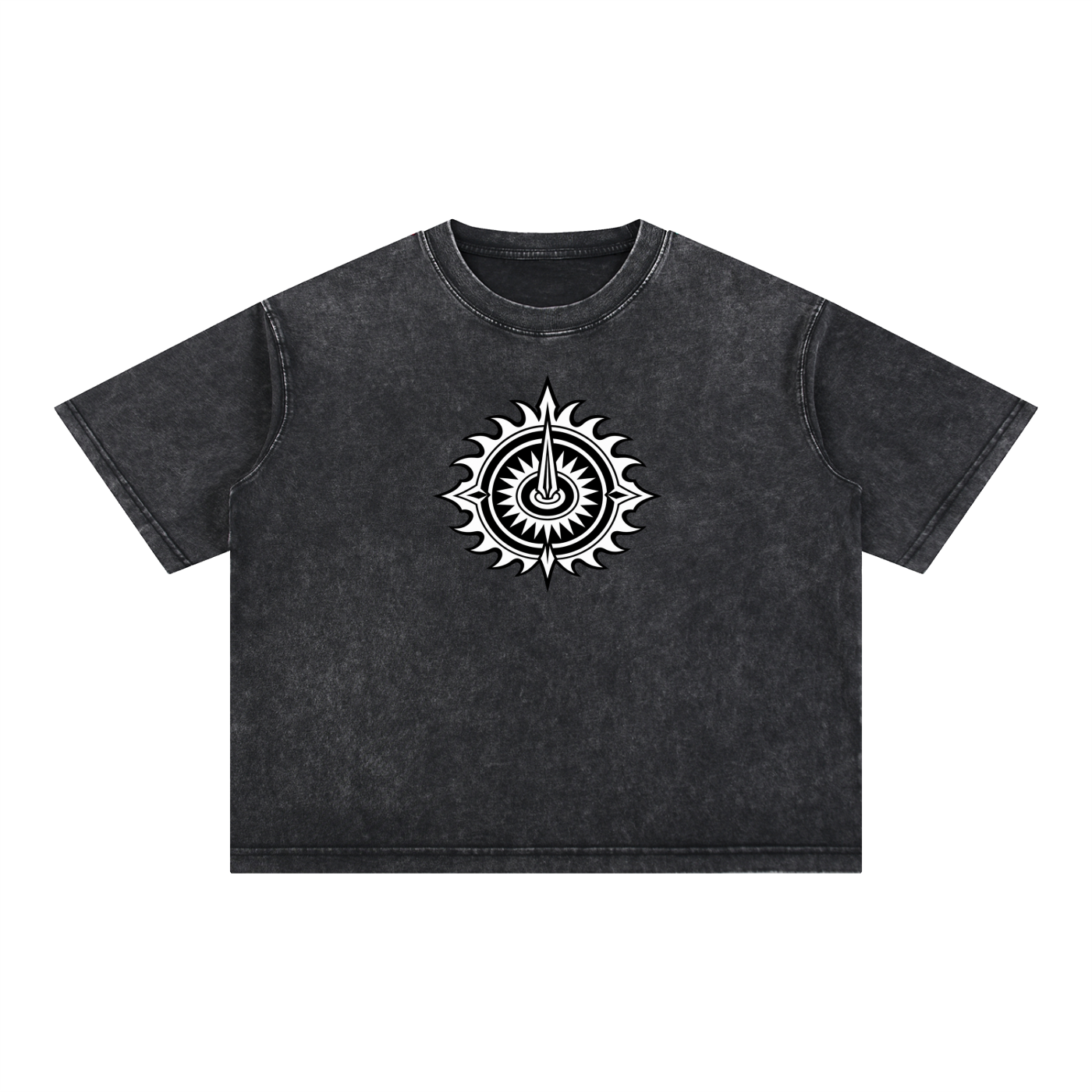 Sudharshan - Mineral Wash Boxy Cotton T-Shirt