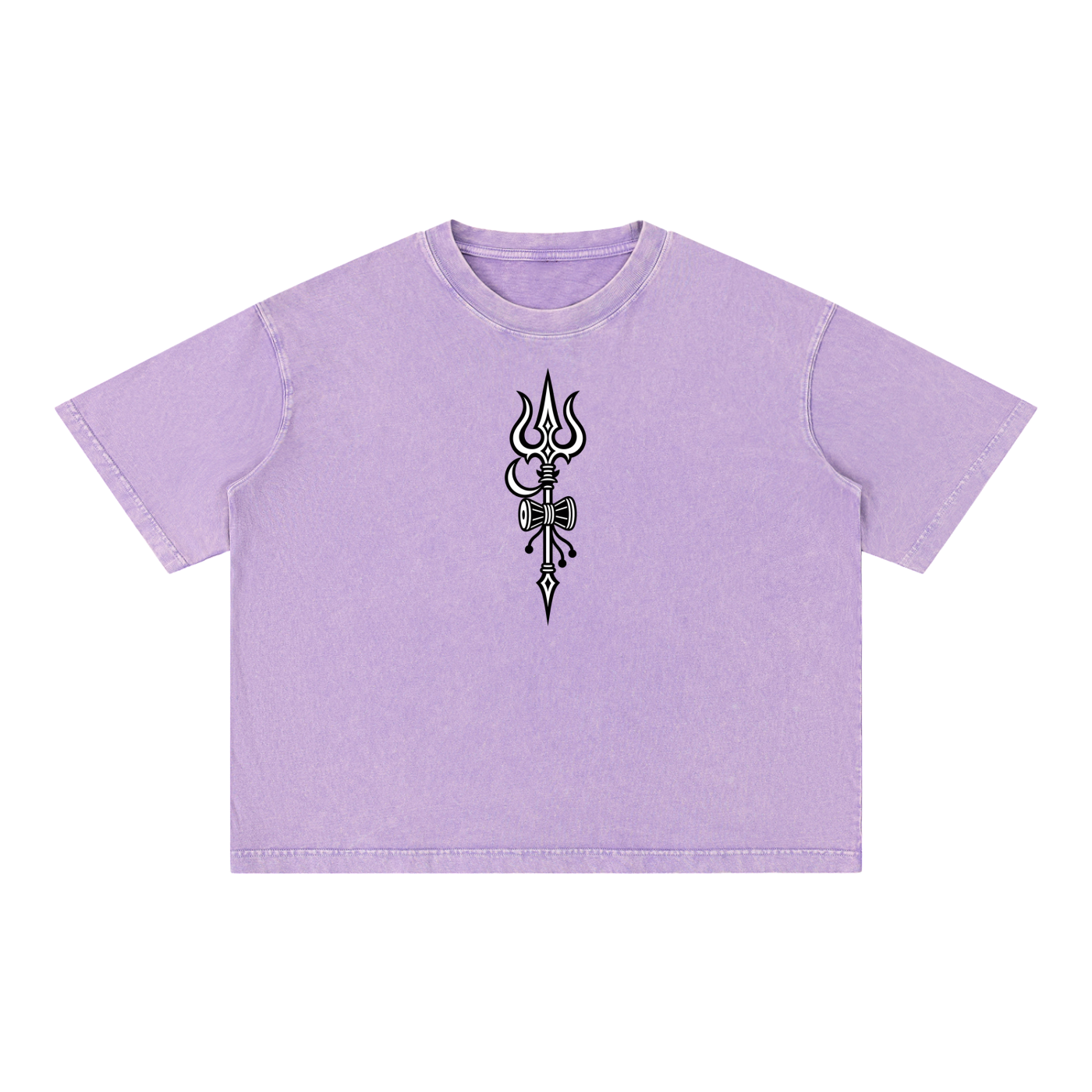 Rudra - Mineral Wash Boxy Cotton T-Shirt