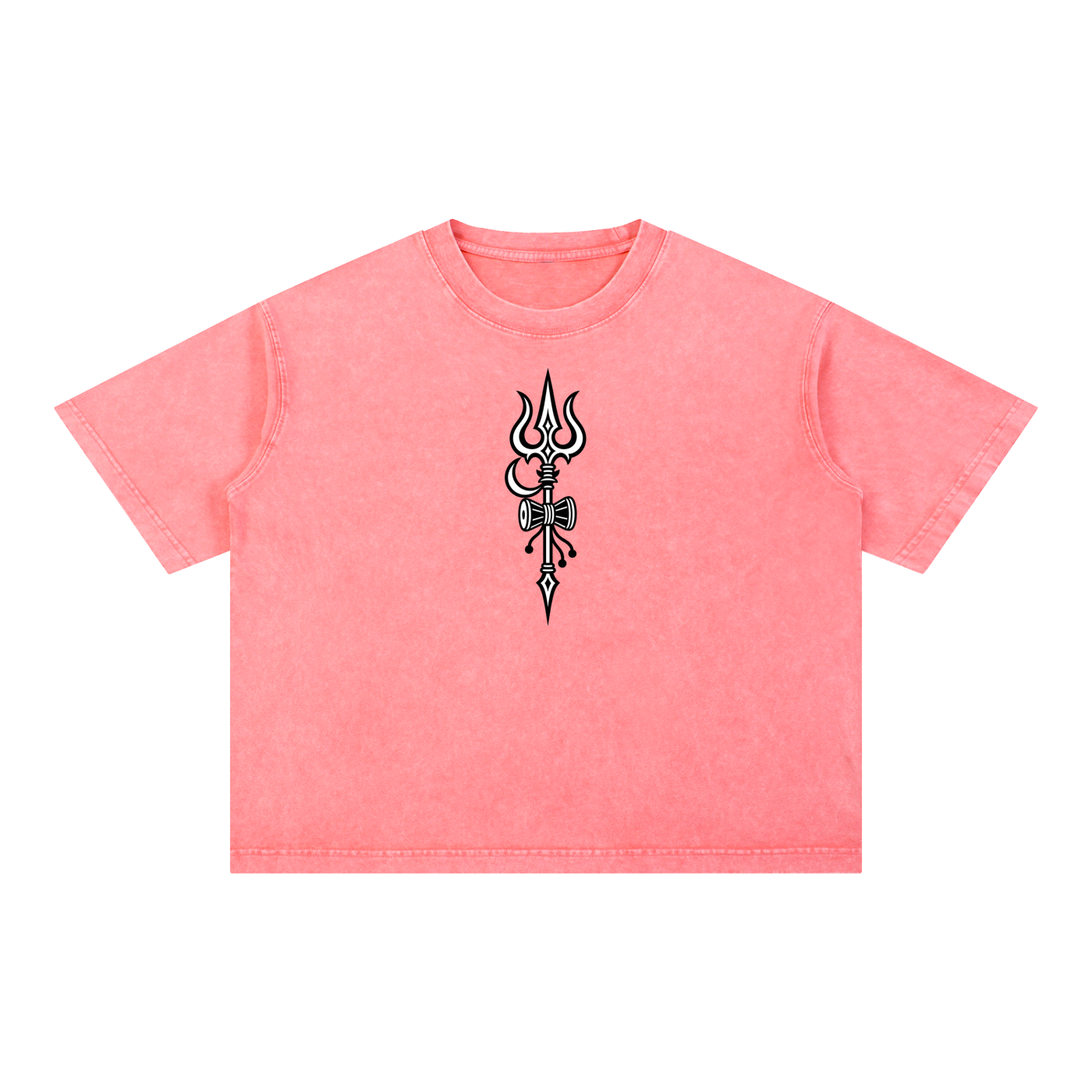 Rudra - Mineral Wash Boxy Cotton T-Shirt